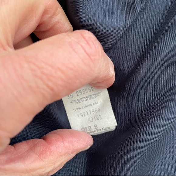 Koret Women’s Jacket Hounds Tooth Pink Black Gently Worn Size 8 Lined - Picture 8 of 8